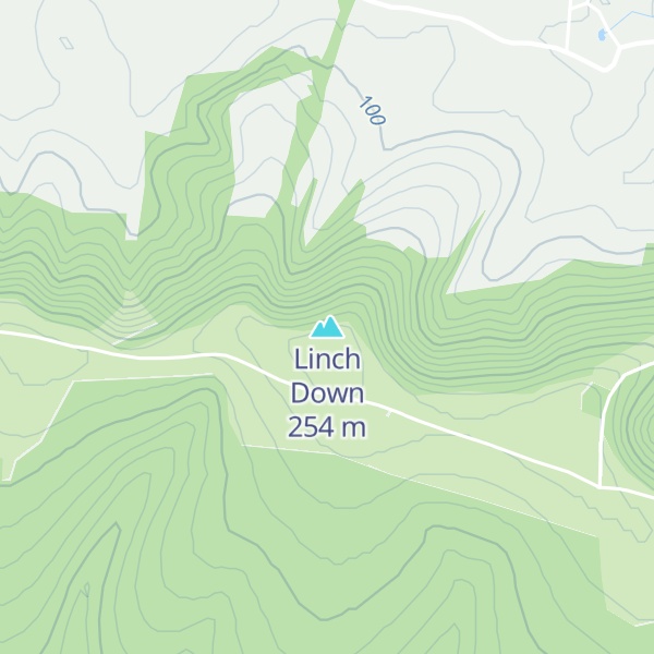Map of Linch Down