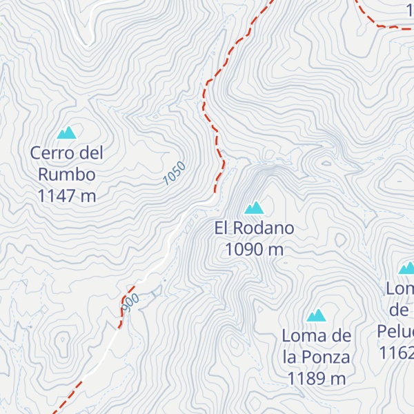 Map of Molino del Señor