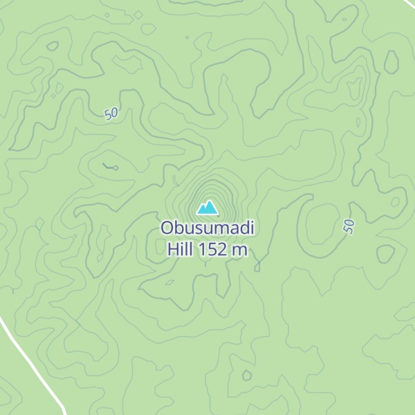 Map of Obusumadi Hill