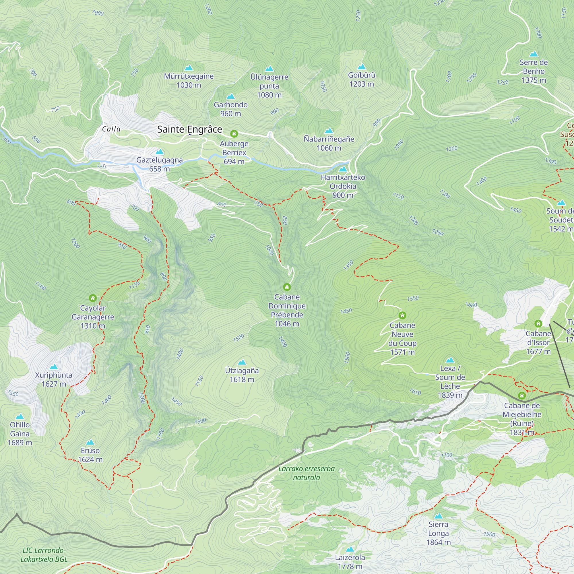 Cabane Dominique Prébende map