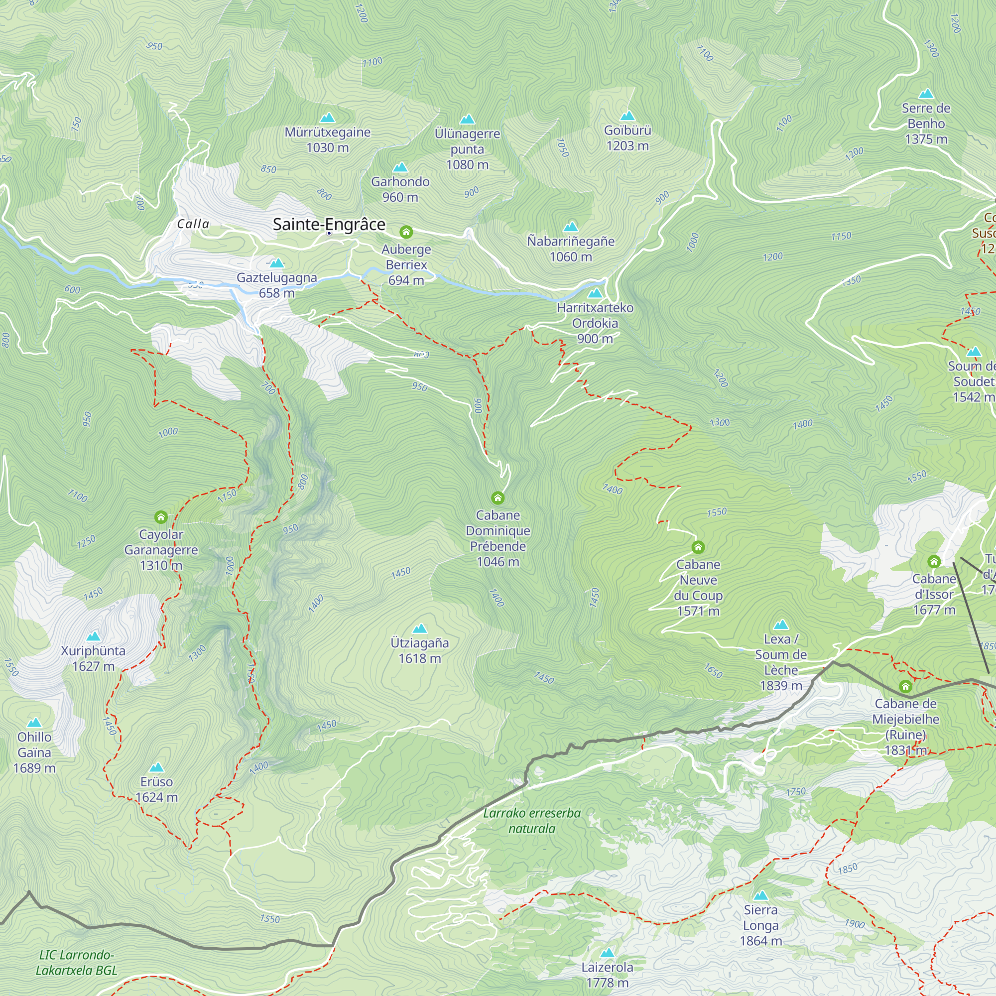 Cabane Dominique Prébende map