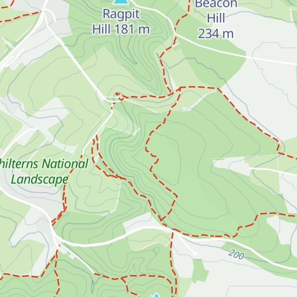 Map of Pulpit Hill
