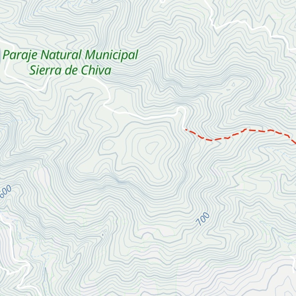 Map of Alto de La Cazoleta