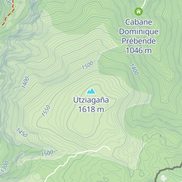 Map of Ütziagaña