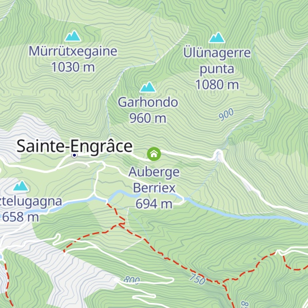 Map of Auberge Berriex