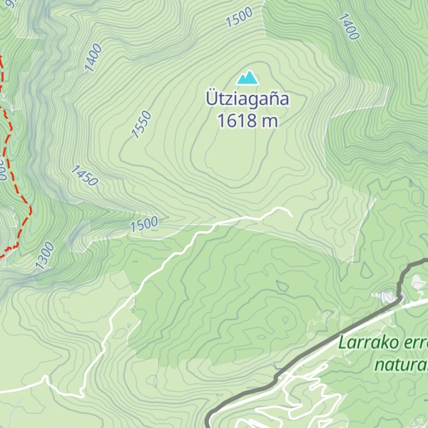 Map of Cayolar d'Utzigagna