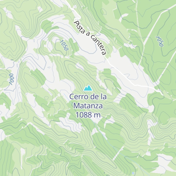 Map of Cerro de la Matanza