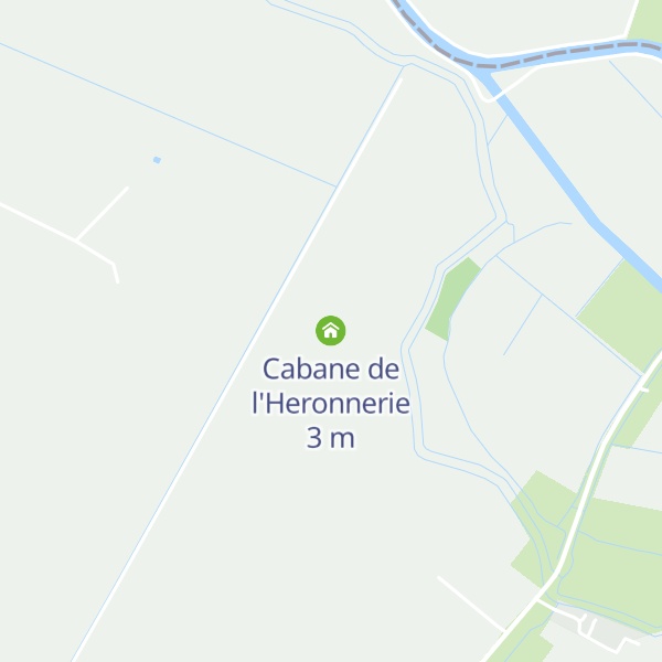 Map of Cabane de l'Heronnerie
