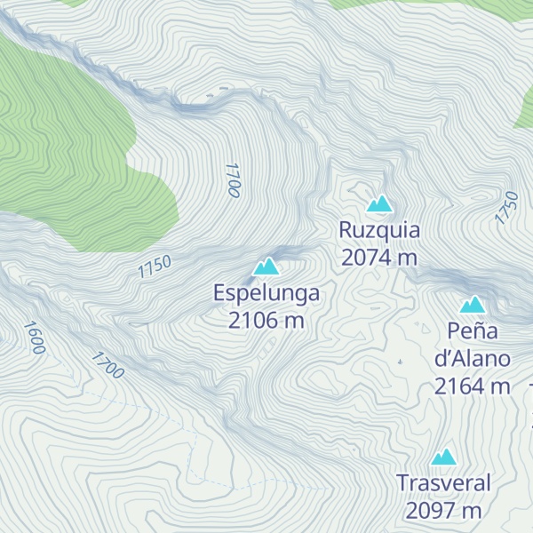 Map of Espelunga