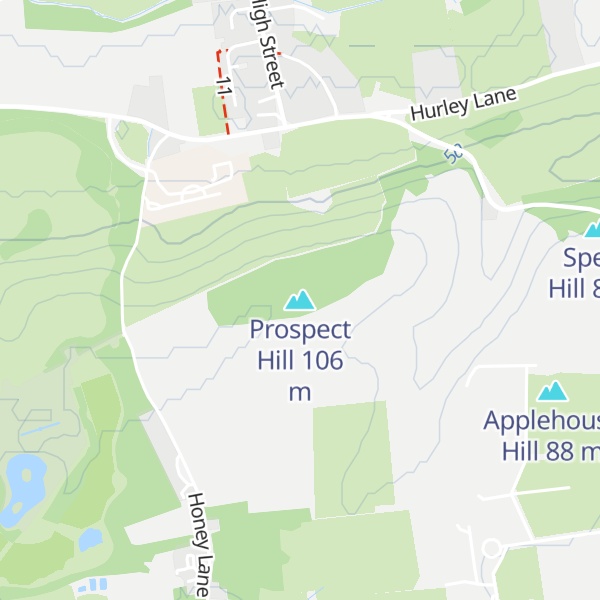 Map of Prospect Hill