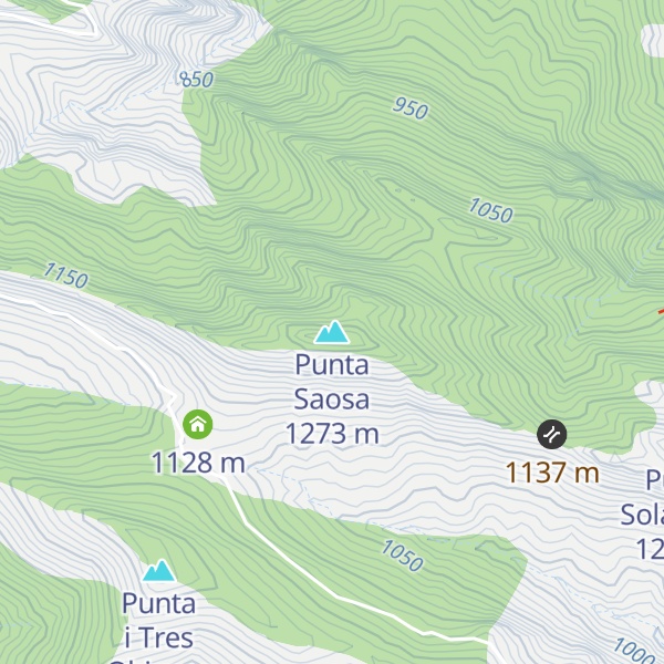 Map of Punta Saosa