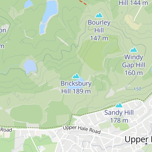 Map of Bricksbury Hill