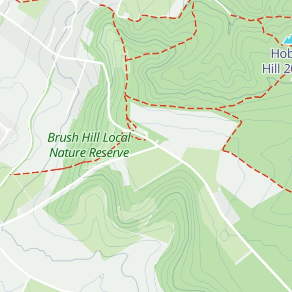 Map of Whiteleaf Hill