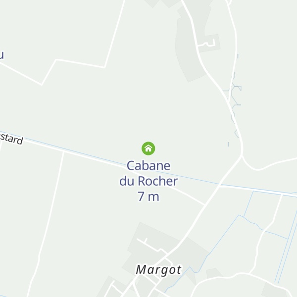 Map of Cabane du Rocher