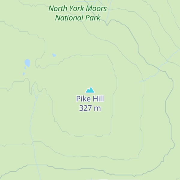 Map of Pike Hill