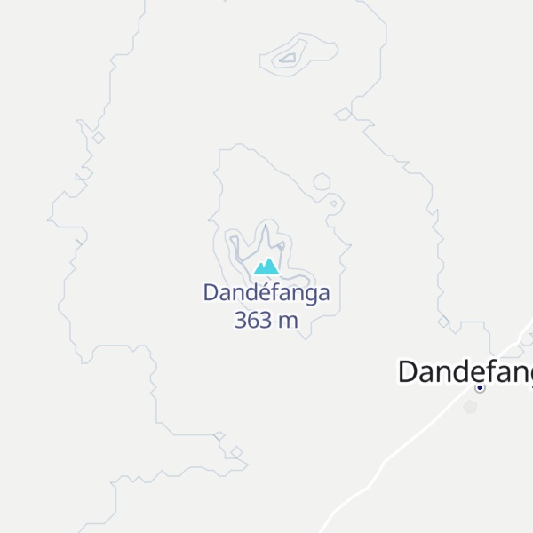 Map of Dandéfanga