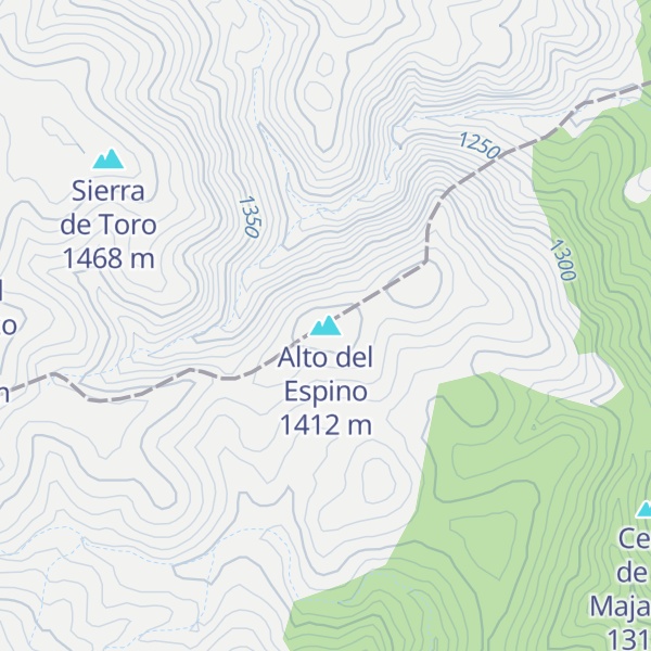Map of Alto del Espino