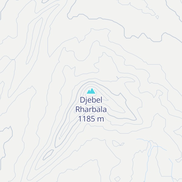 Map of Djebel Rharbala