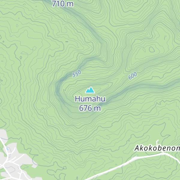 Map of Humahu