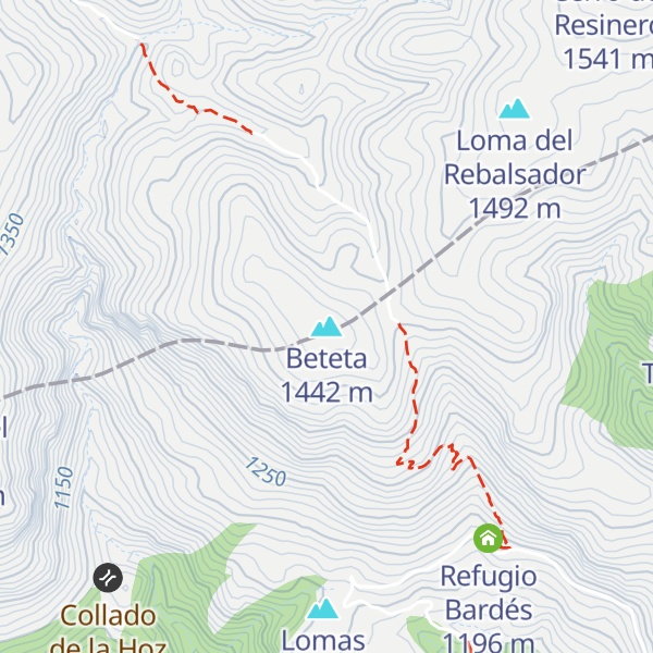 Map of Beteta