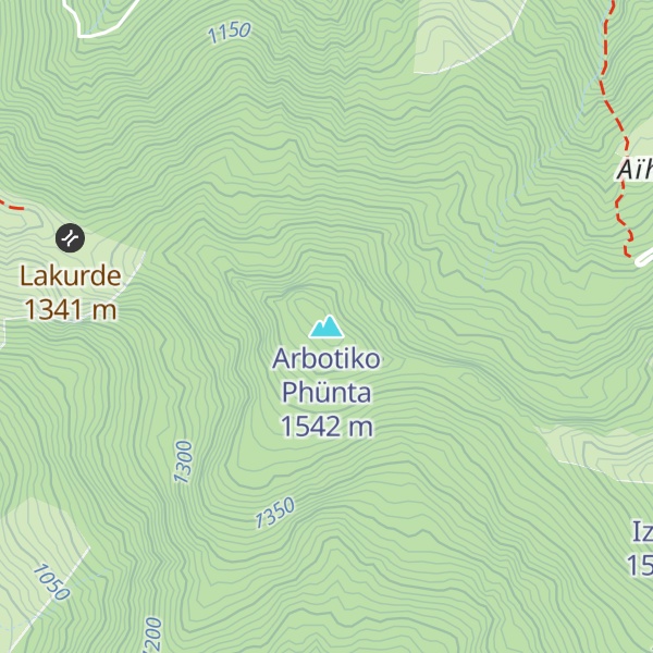 Map of Arbotiko Phünta