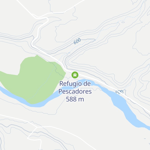 Map of Refugio de Pescadores