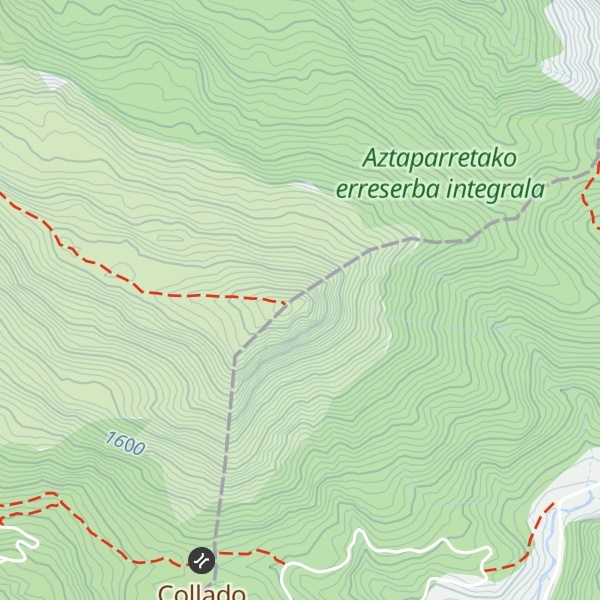 Map of Secundaria Txamantxoia