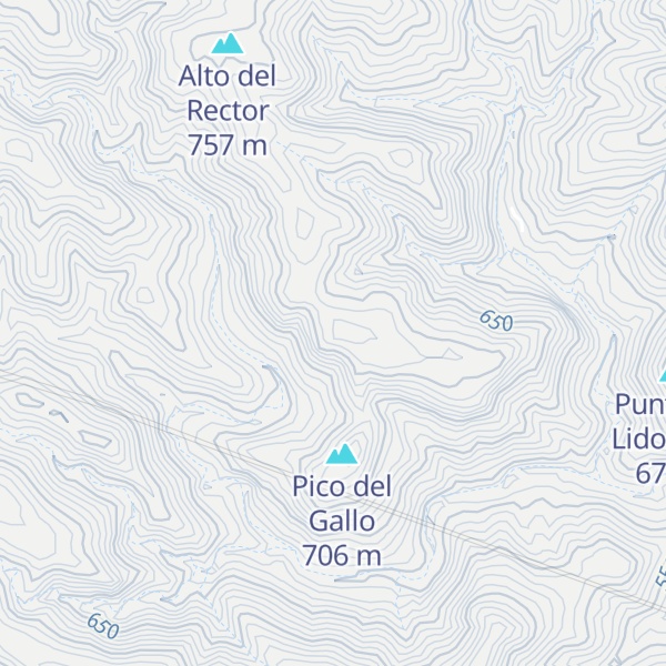 Map of Alto del Retor