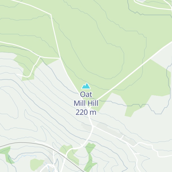 Map of Oat Mill Hill