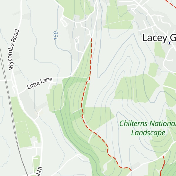 Map of Callows Hill