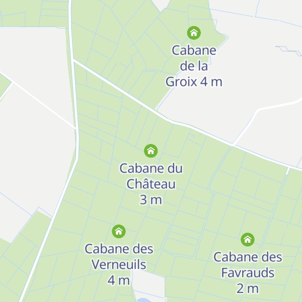 Map of Cabane du Château
