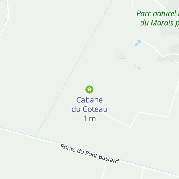Map of Cabane du Coteau