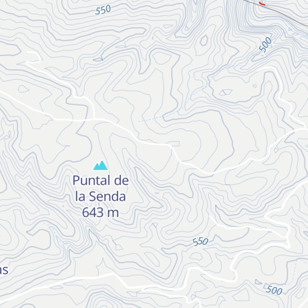 Map of Cerro de la Cruz