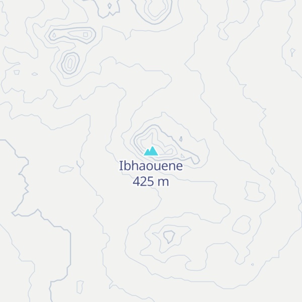 Map of Ibhaouene