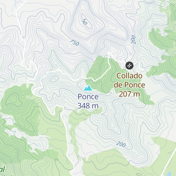 Map of Ponce