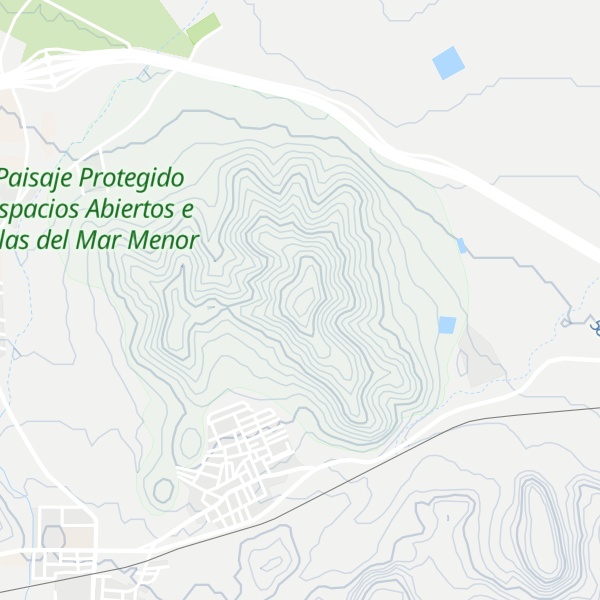 Map of Cerro de San Ginés