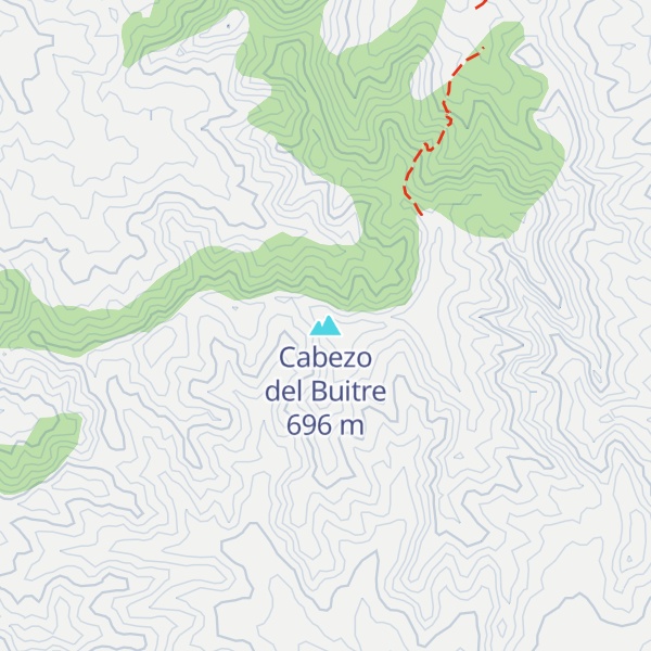 Map of Cabezo del Buitre