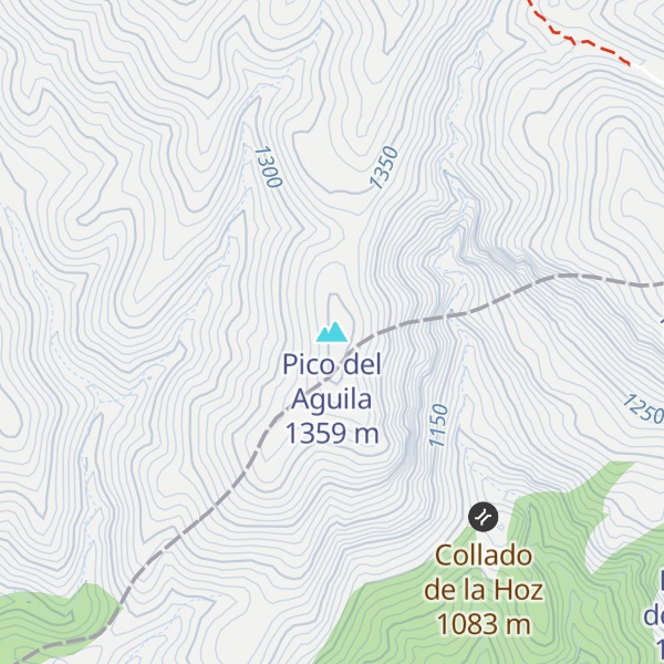 Map of Pico del Aguila