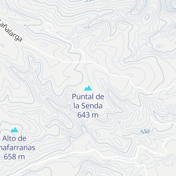Map of Puntal de la Senda