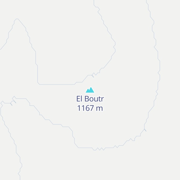 Map of El Boutr