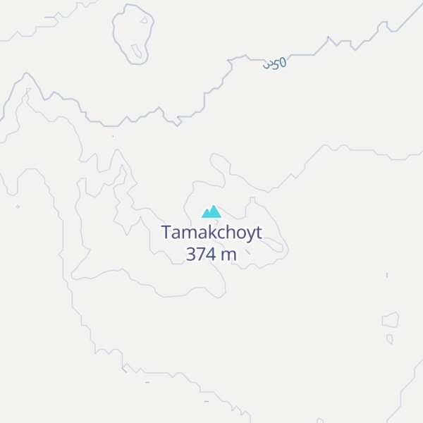 Map of Tamakchoyt