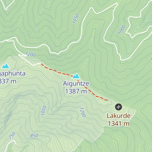 Map of Aïguntze