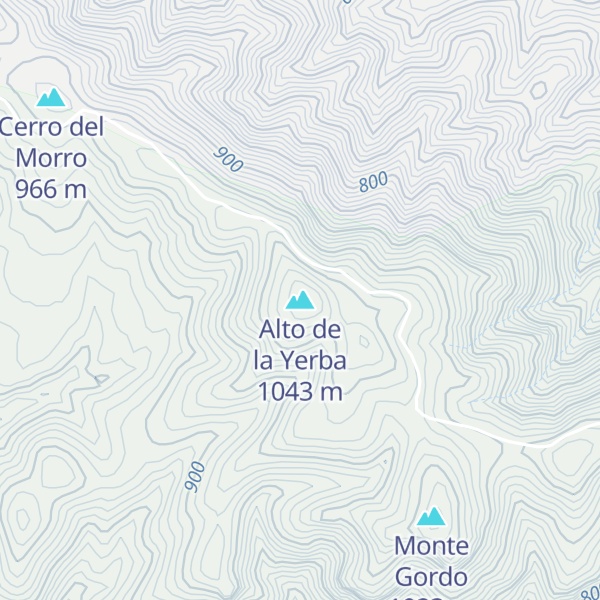 Map of Alto de la Yerba