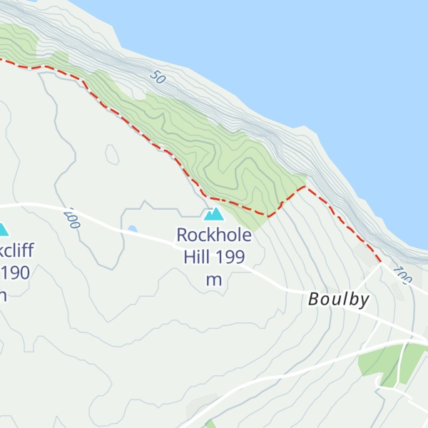Map of Rockhole Hill