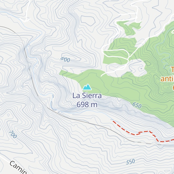 Map of La Sierra
