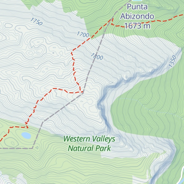 Map of Ezkaurre