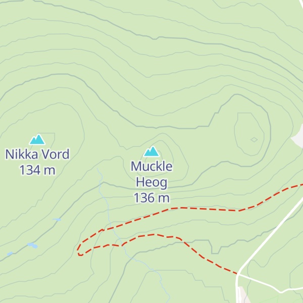 Map of Muckle Heog