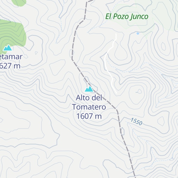 Map of Alto del Tomatero