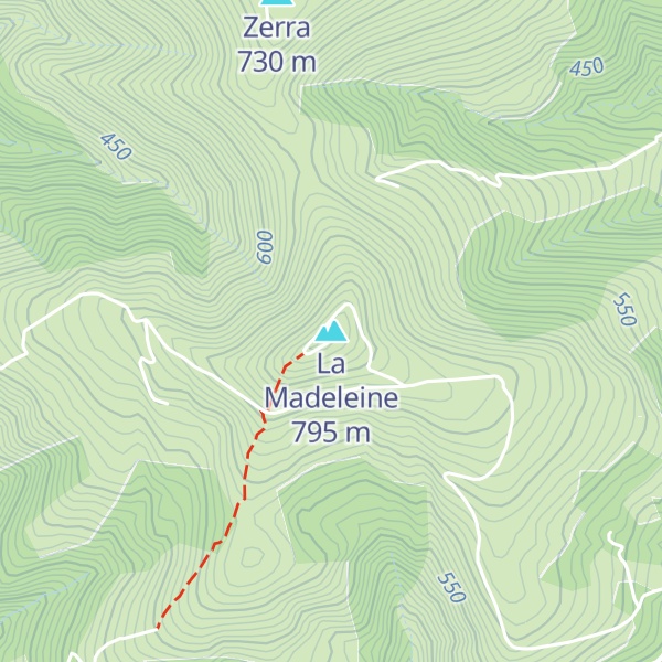 Map of La Madeleine