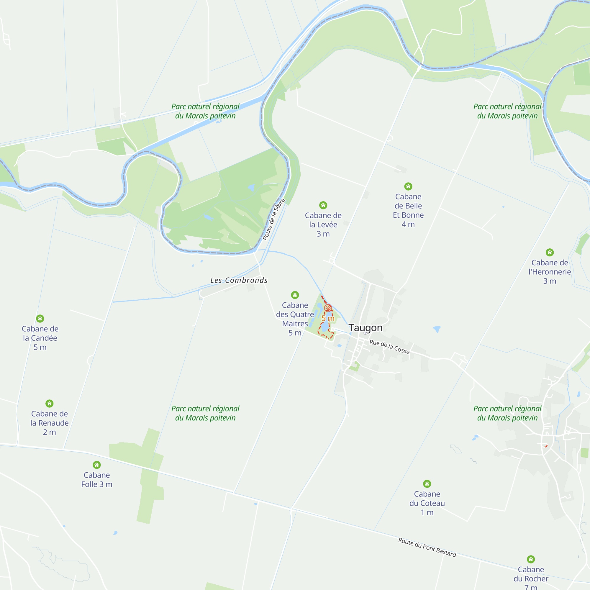 Cabane des Quatre Maitres map